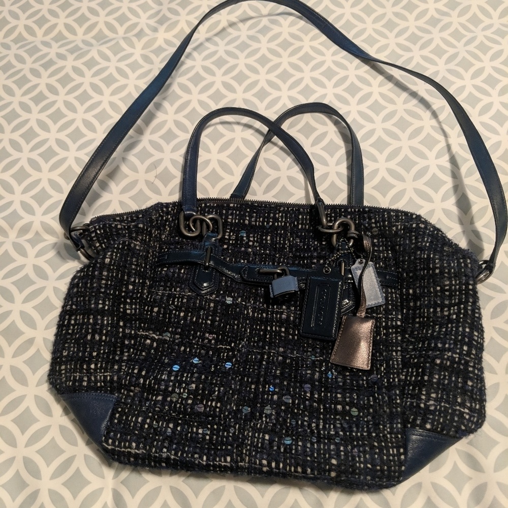 Oversized Coach purse